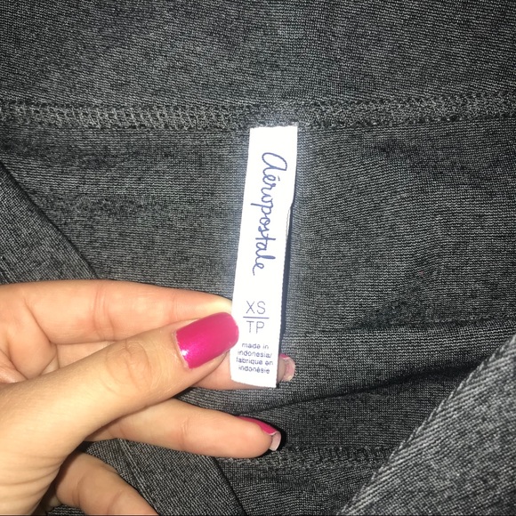 Tight Gray Mini Skirt - Picture 3 of 3